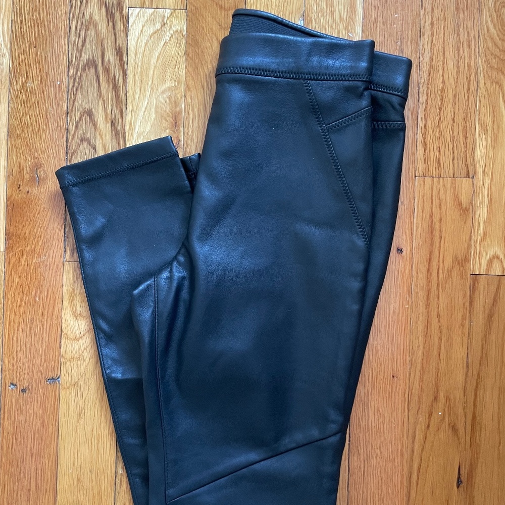 Free People Vegan Leather Leggings